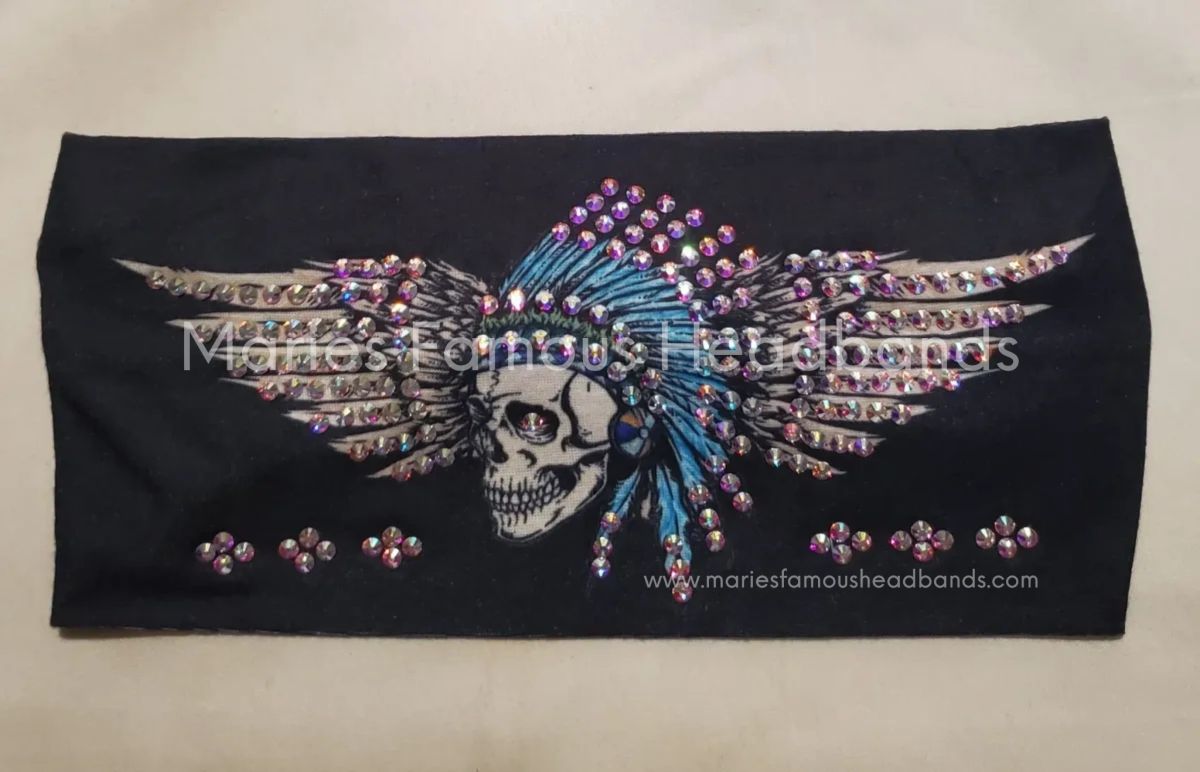 Indian Skulls with Wings