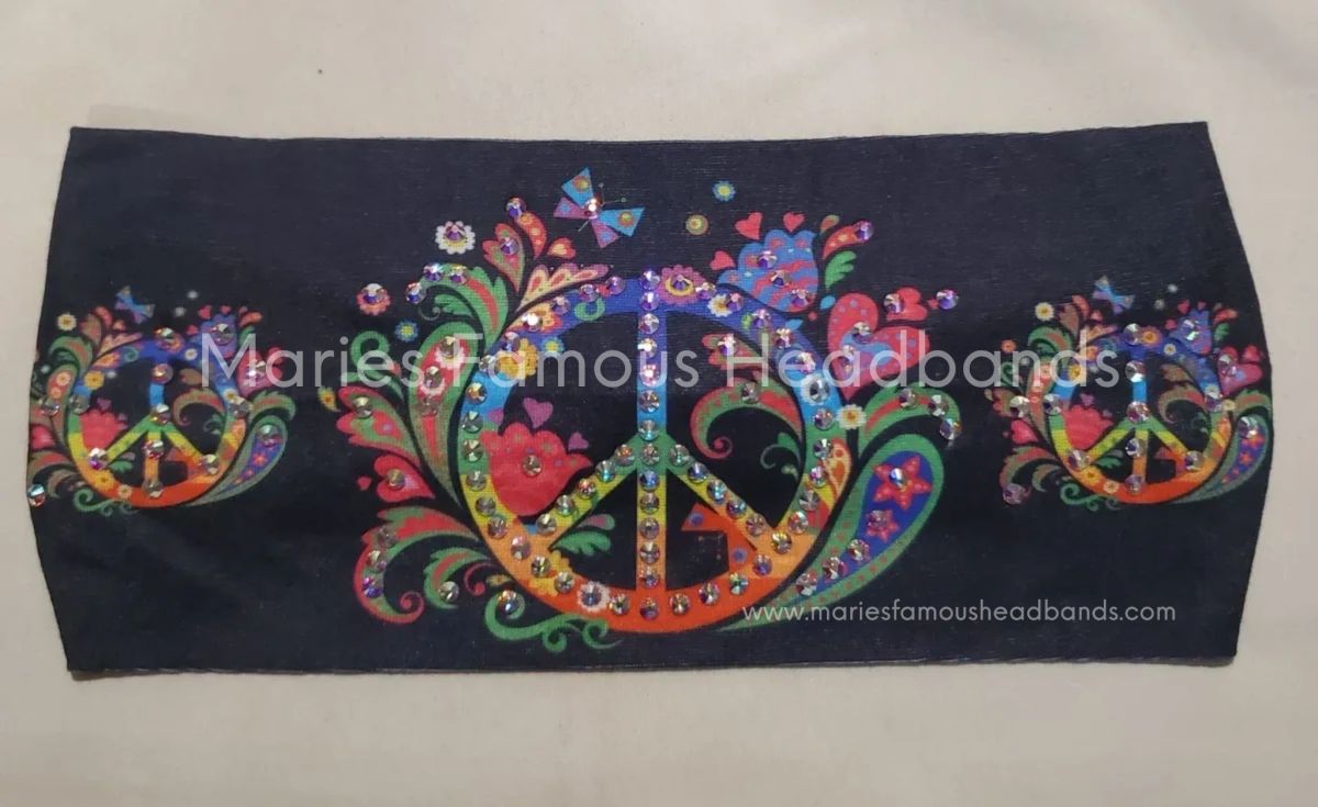 Floral Peace Sign