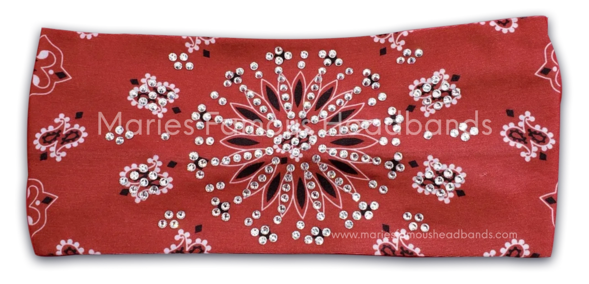 Starburst Red Maroon