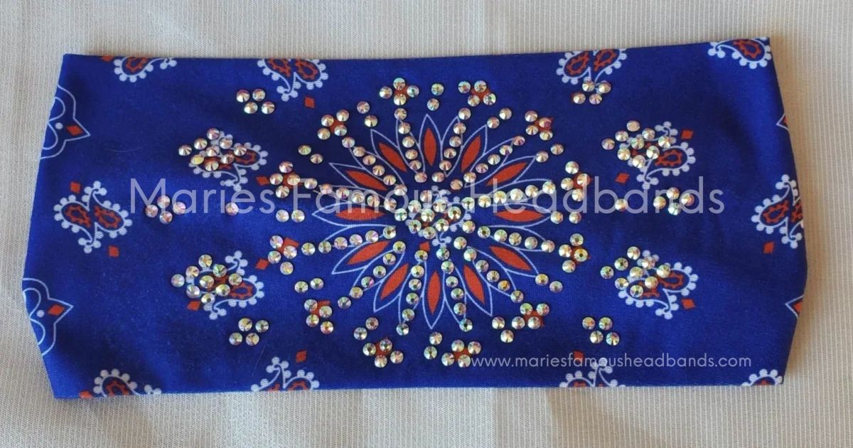 Starburst Blue & Red